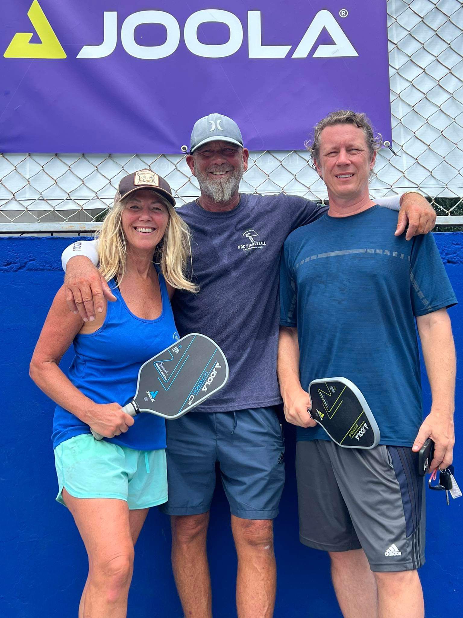 3 pickleball player expats in playa del carmn