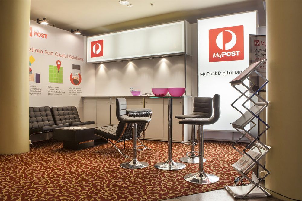 A Room With Chairs And A Sign That Says Mypost Logo — Rme in Sapphire, NSW