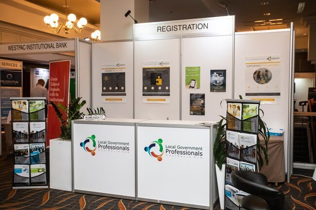 Registration Booth at A Conference — Rme in Sapphire, NSW