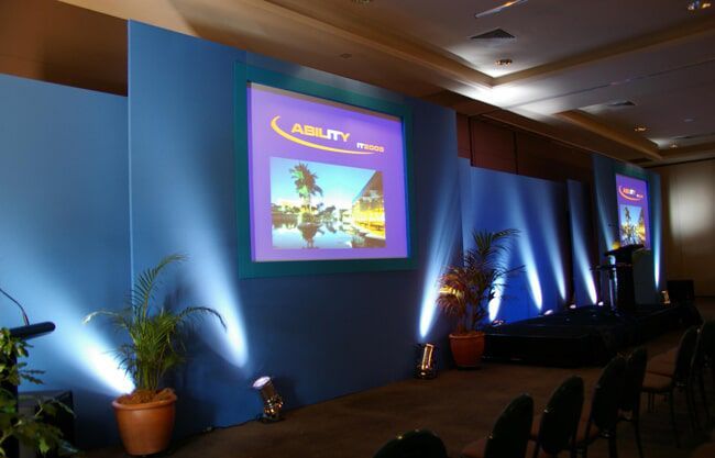 Stage Setup for A Conference — Rme in Sapphire, NSW