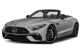 A Mercedes SL63 convertible is shown on a white background.