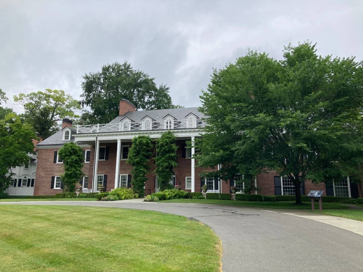 Wildwood Manor House during the summer near Holland, OH.