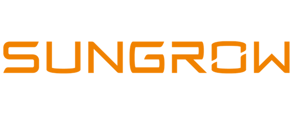 Orange SUNGROW logo on a white background