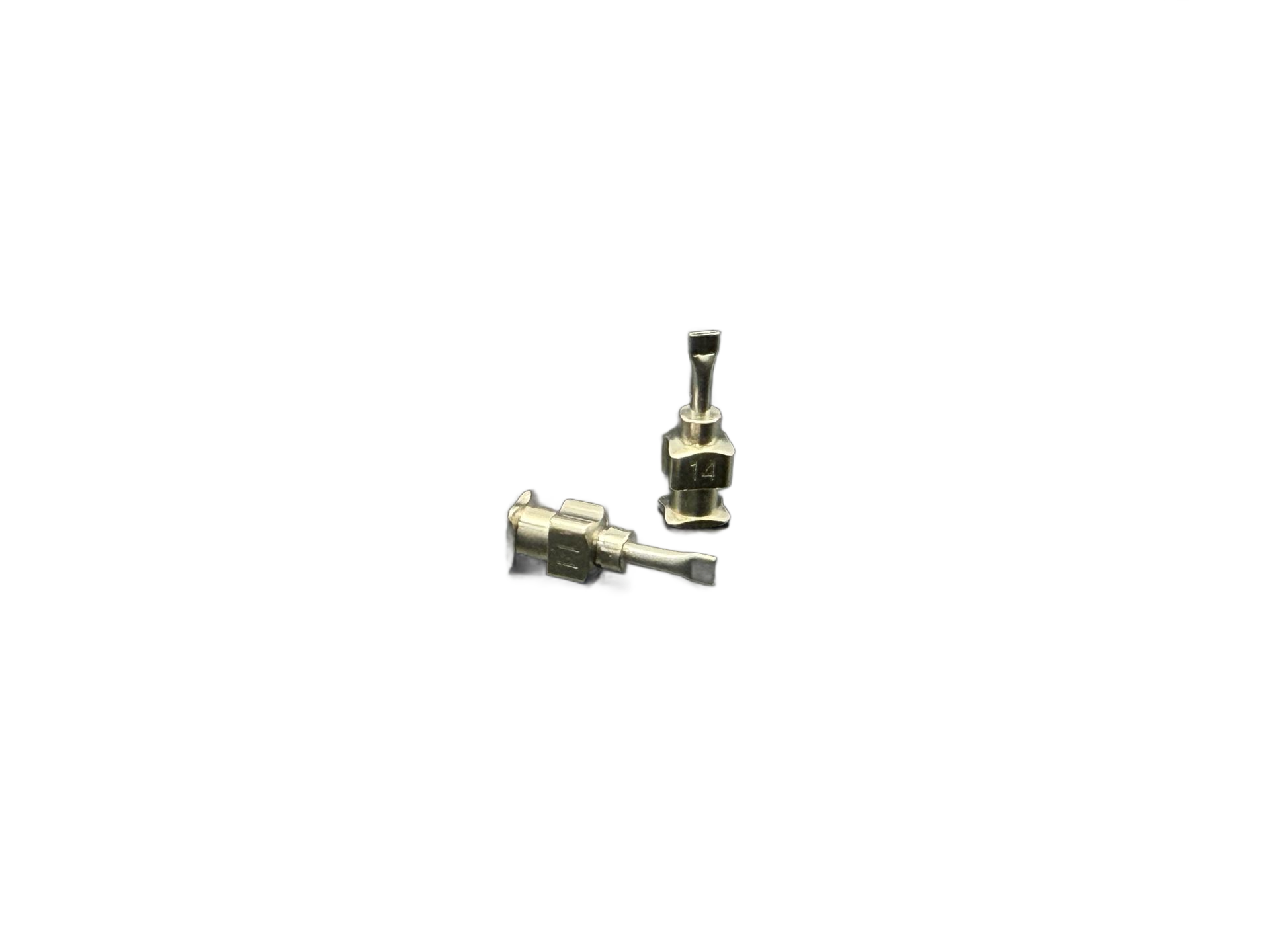 STF全不鏽鋼扁口點膠針頭