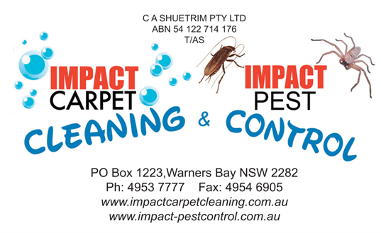 Business Card | Newcastle, NSW | Impact Pest Control Business Card | Newcastle, NSW | Impact Pest Control