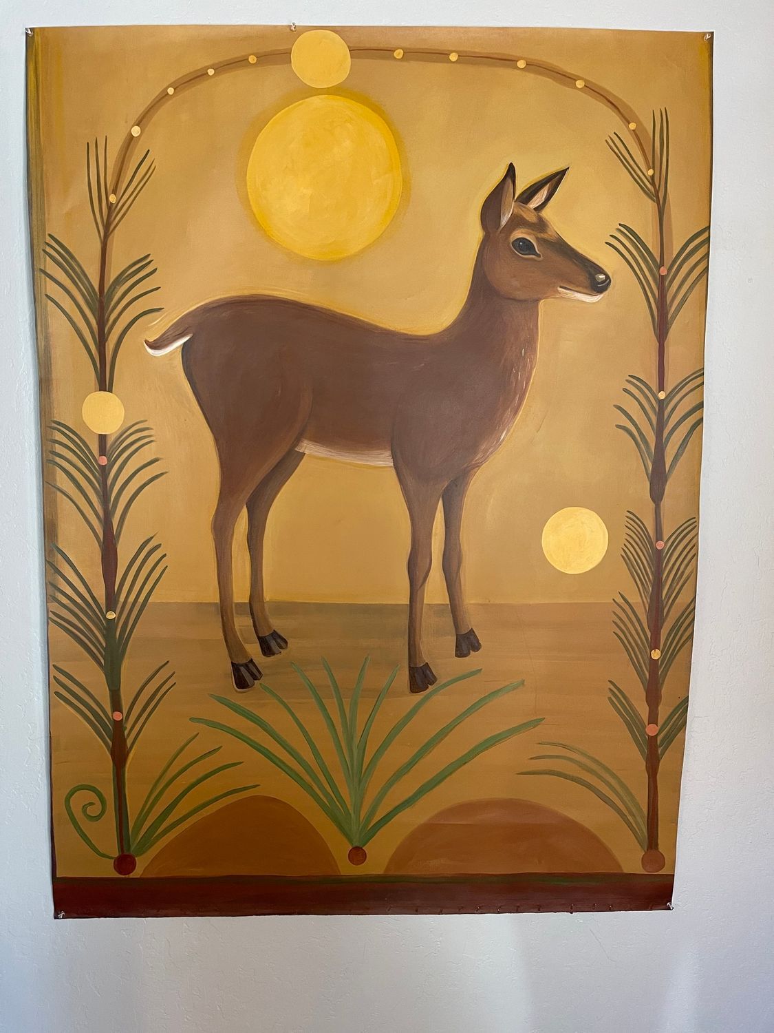 deer painting