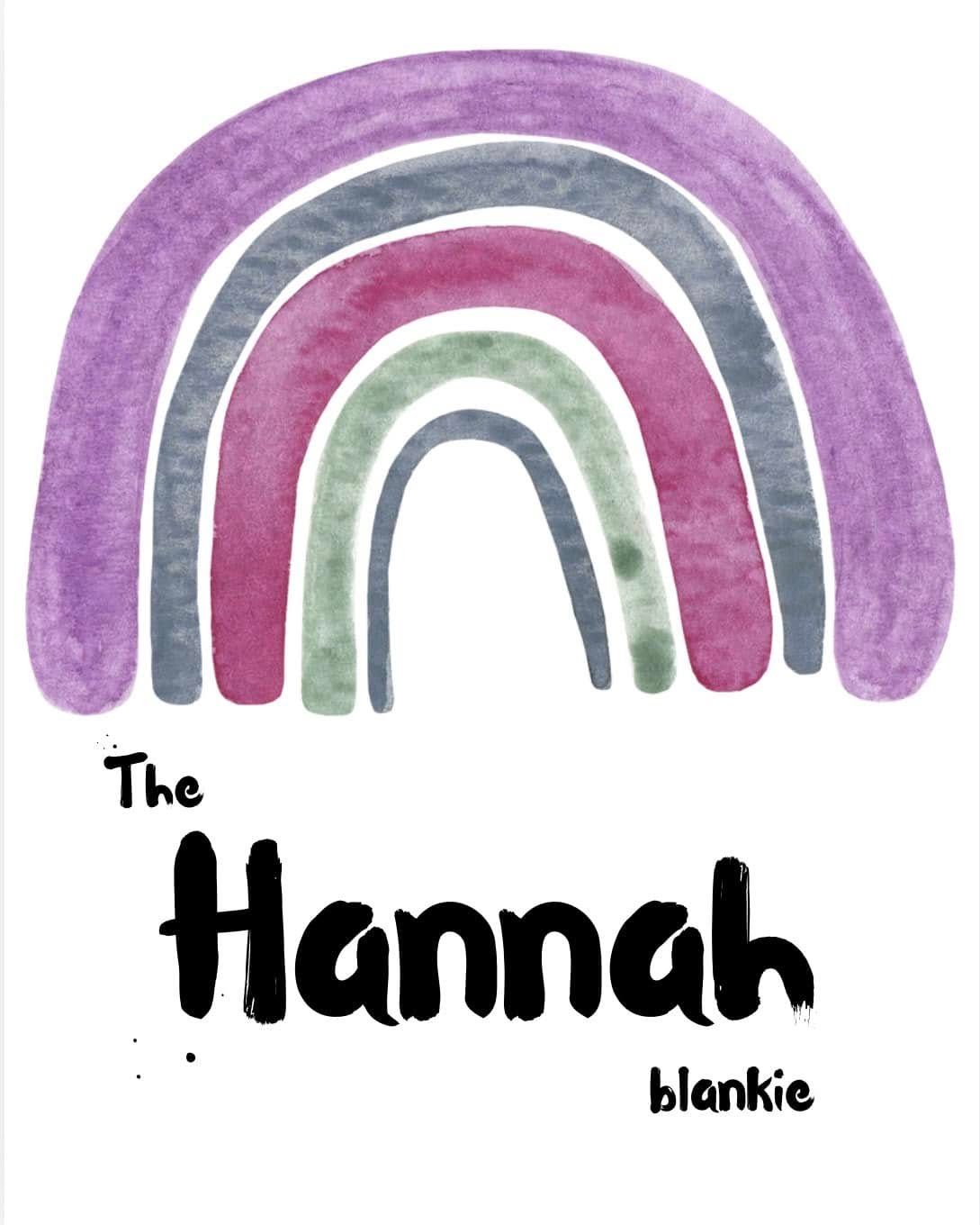 The tag image of the Hannah Blankie