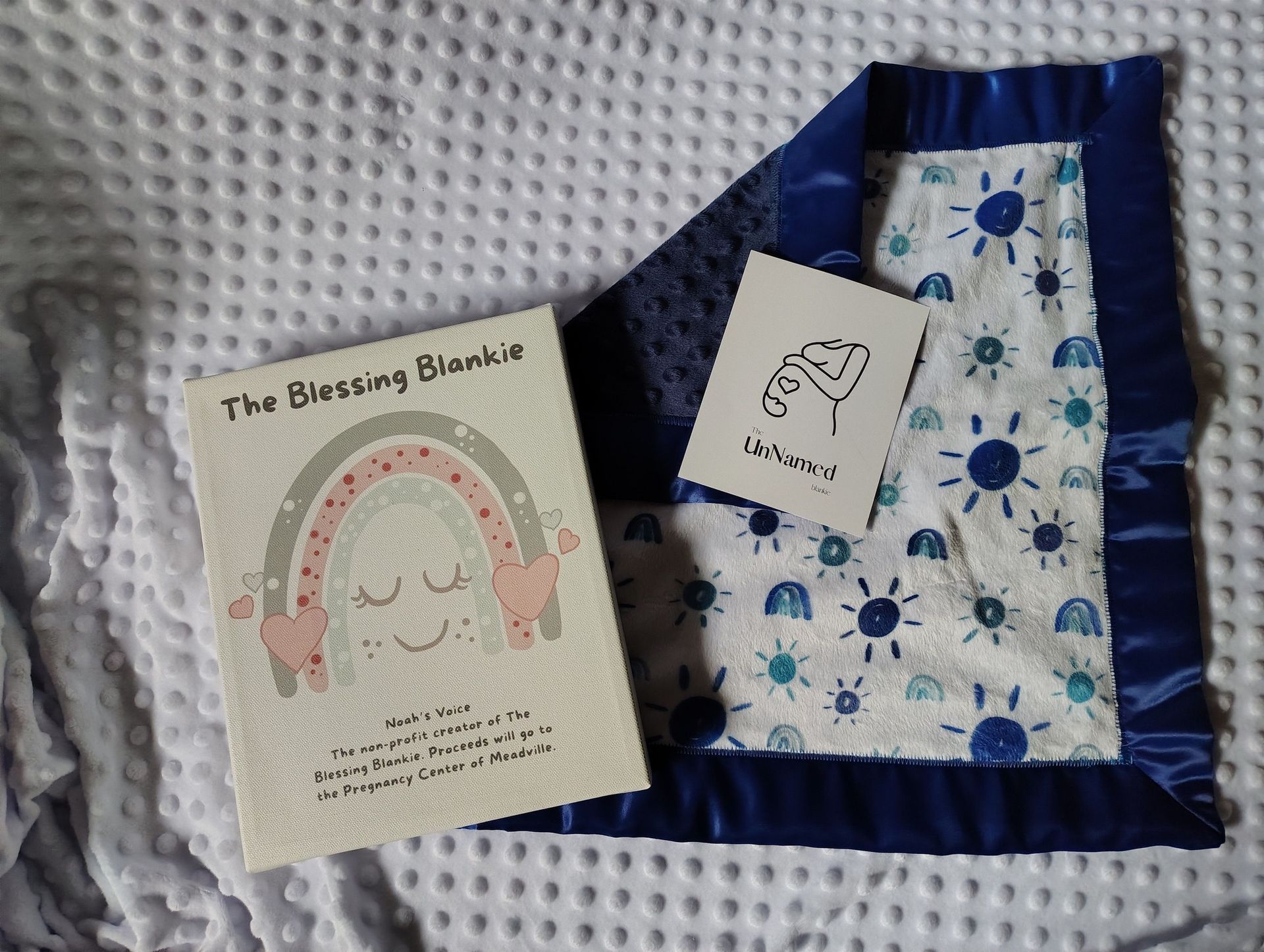 UnNamed Blankie honors every conceived-but-unborn child, offering remembrance, comfort, and hope in 
