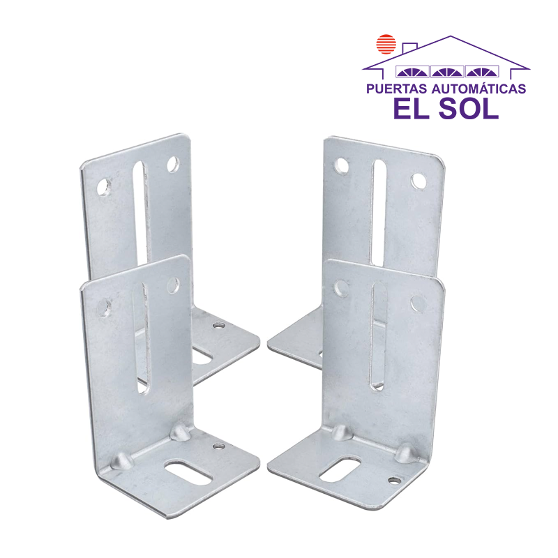 Soportes para riel vertical