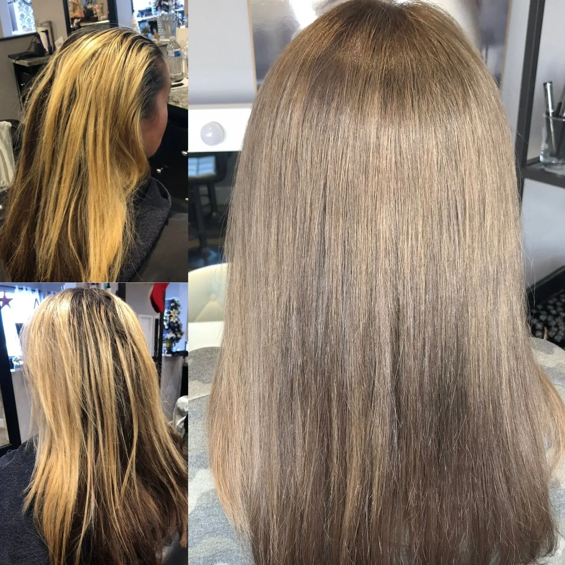 Before and After Hair Color — Oceanside, NY — Colori Bella Hair Studio