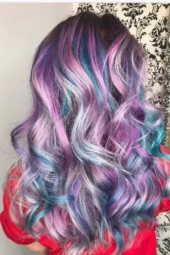 Rainbow Hair Color — Oceanside, NY — Colori Bella Hair Studio
