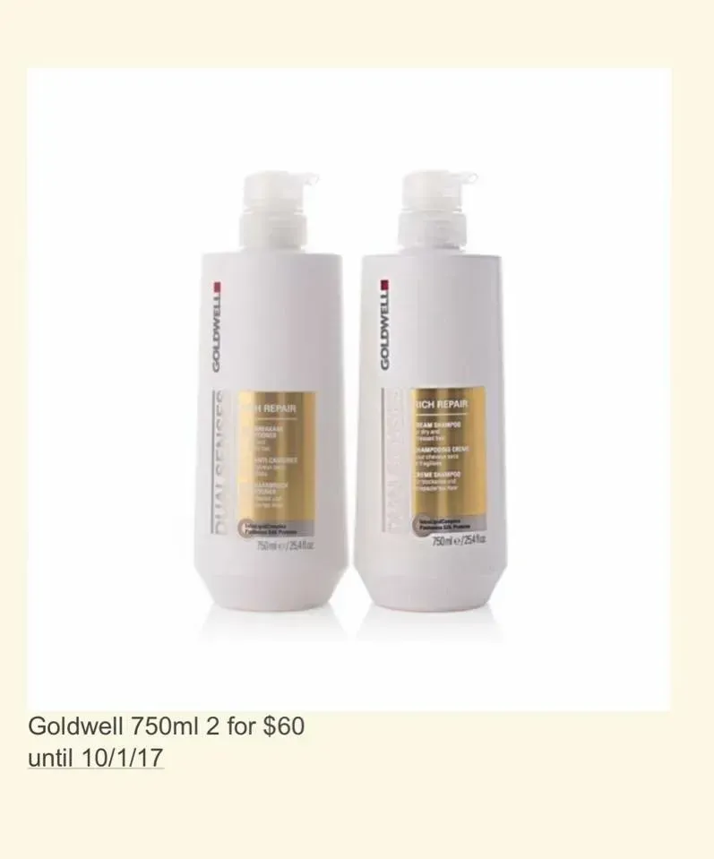Goldwell Rich Repair Products — Oceanside, NY — Colori Bella Hair Studio