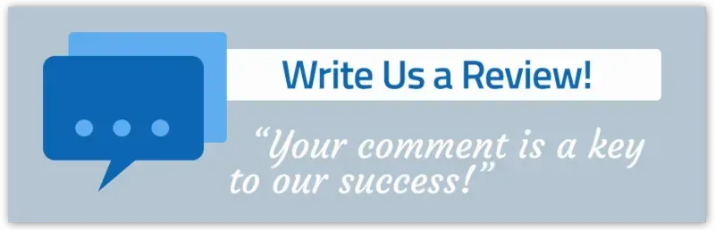 Write Us a Review