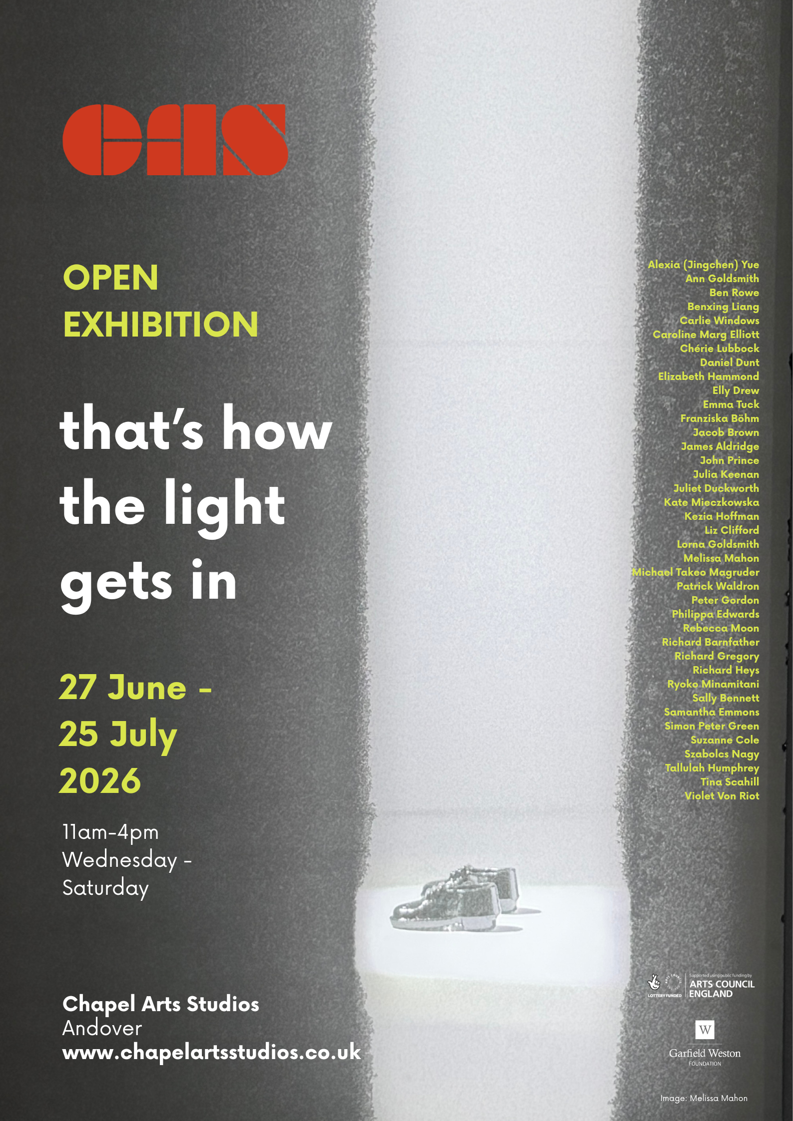 CAS Open Exhibition 2026 CAS Open Exhibition 2026