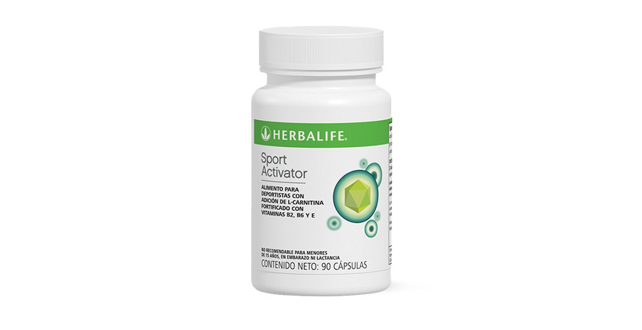 Botella blanca de tabletas Herbalife “Cell-U-Loss”, con etiqueta y diseño en color verde.