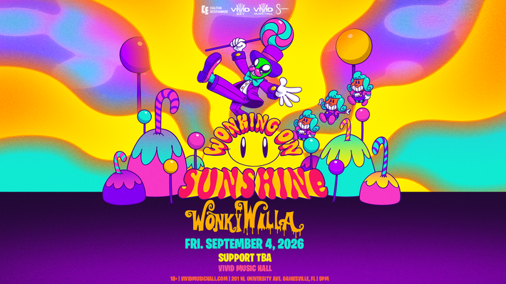 Wonky is bringing the perfect blend of Dubstep & Disco Wonk for his Wonking on Sunshine Tour this Sept. 4 at Vivid! 
sat. sep. 4, 2026
Doors 9pm
18+
