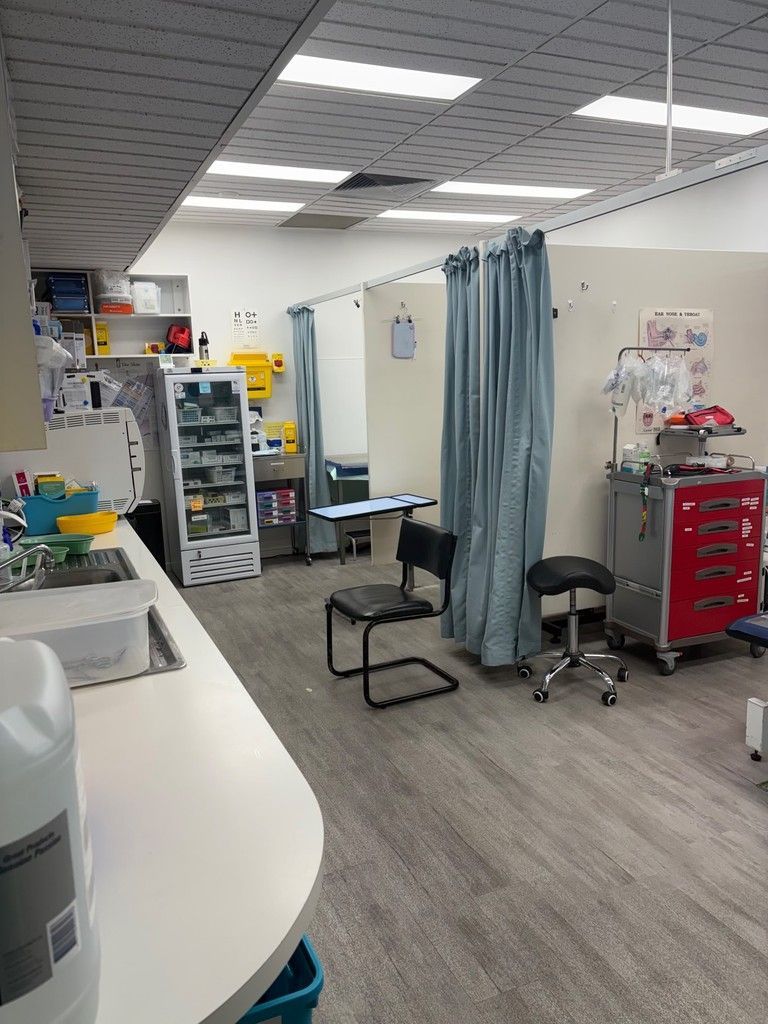 Treatment room at Royal Traralgon Medical Centre
