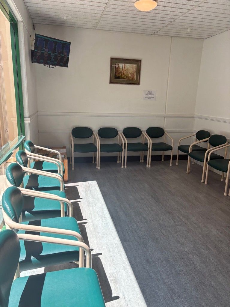 Patient waiting room at Royal Traralgon Medical Centre