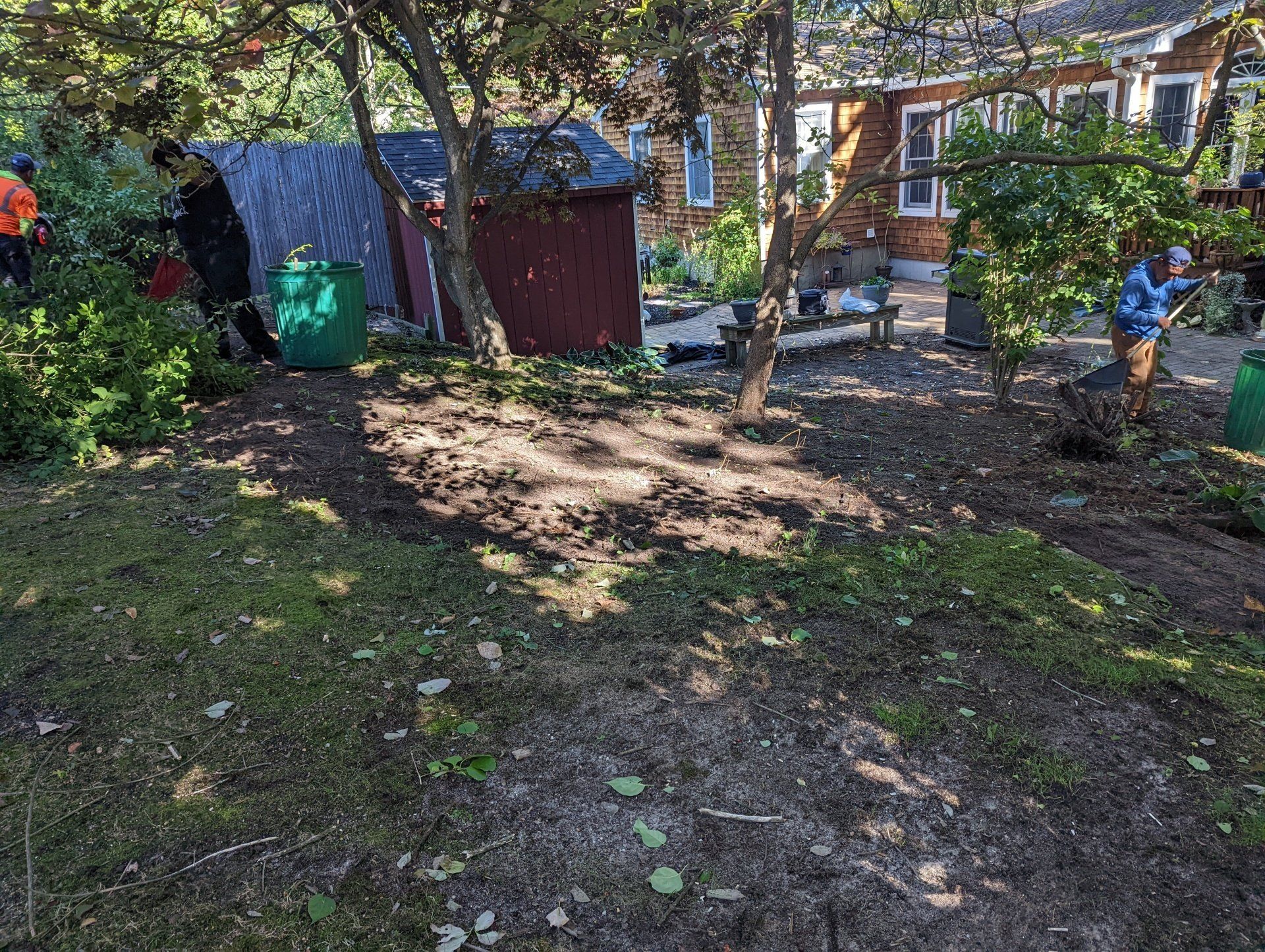 Before Landscaping Service