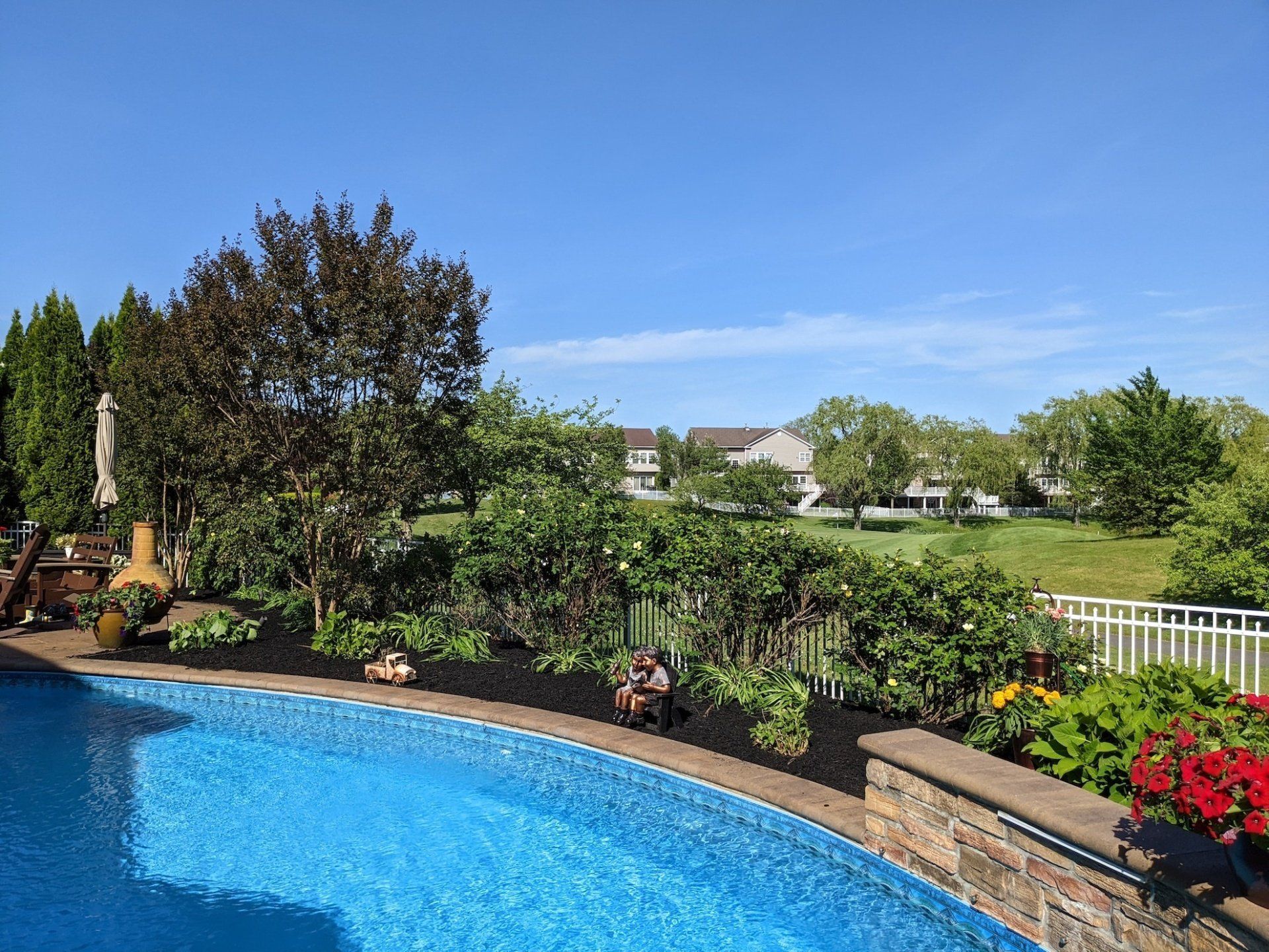 Mulch & Plant Install