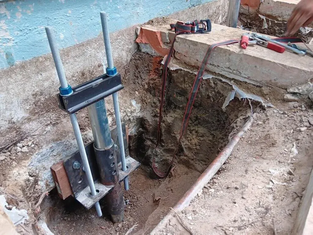 Concrete foundation repair and replacement service in frisco