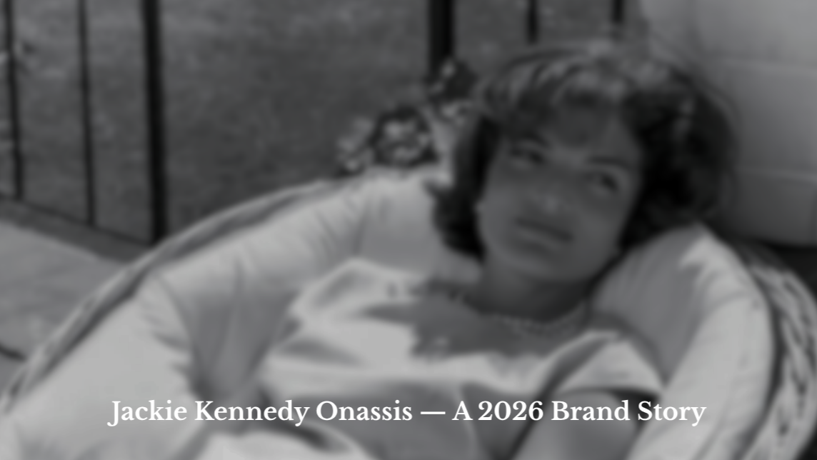 Jackie Kennedy Onassis — A 2026 Brand Story