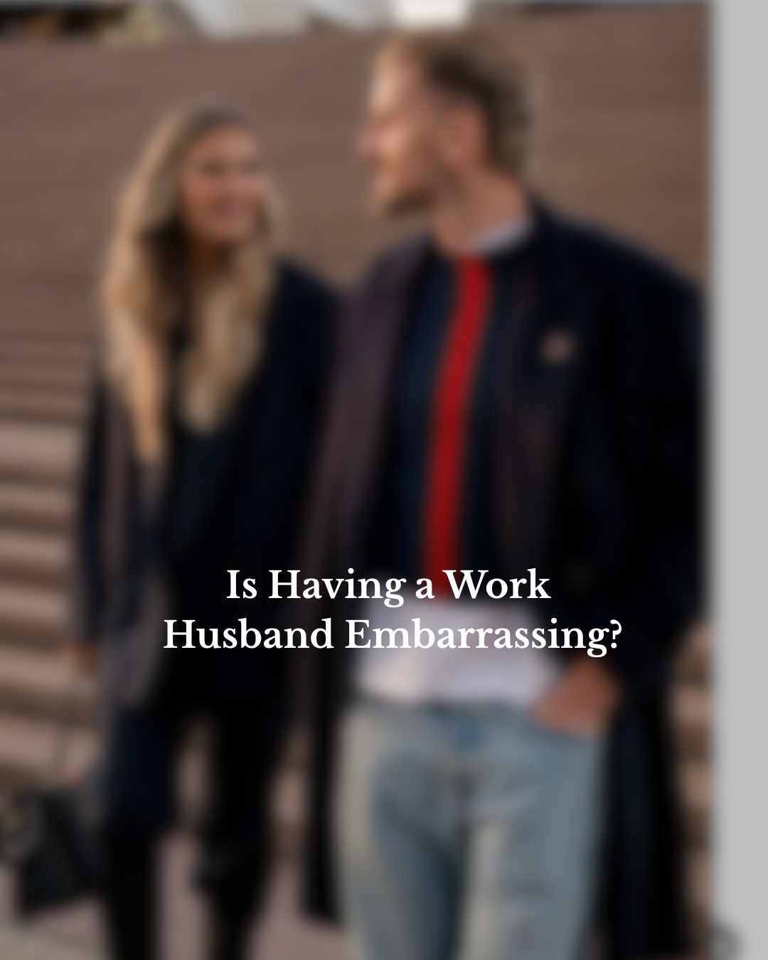 Work husband article about workplace friendships, career boundaries and keeping yourself at the cent