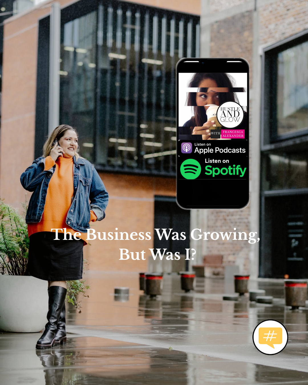 Founder reflecting on business growth, ambition and whether success is creating a better life.