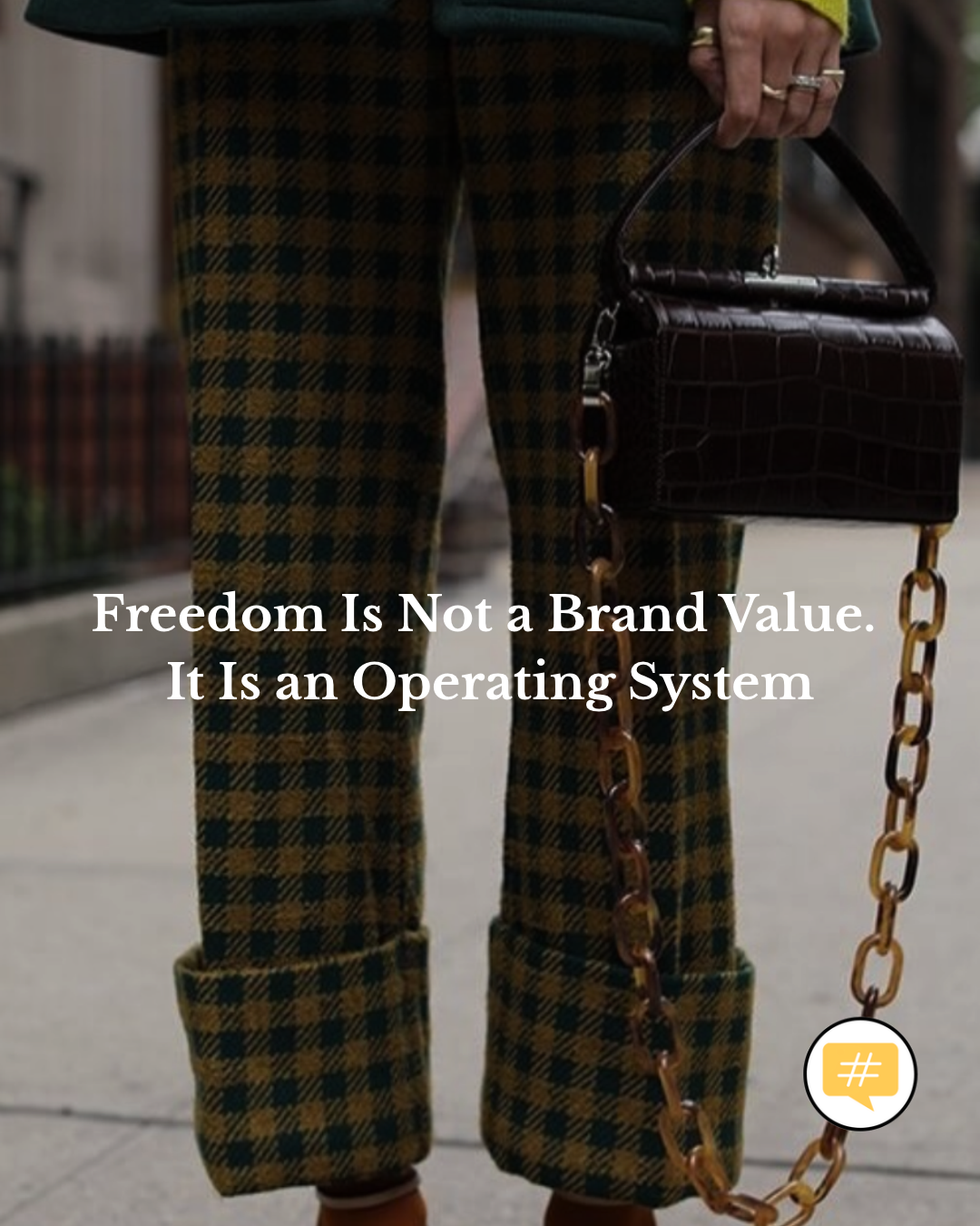 Woman founder reflecting on business freedom, boundaries and how her company operates.