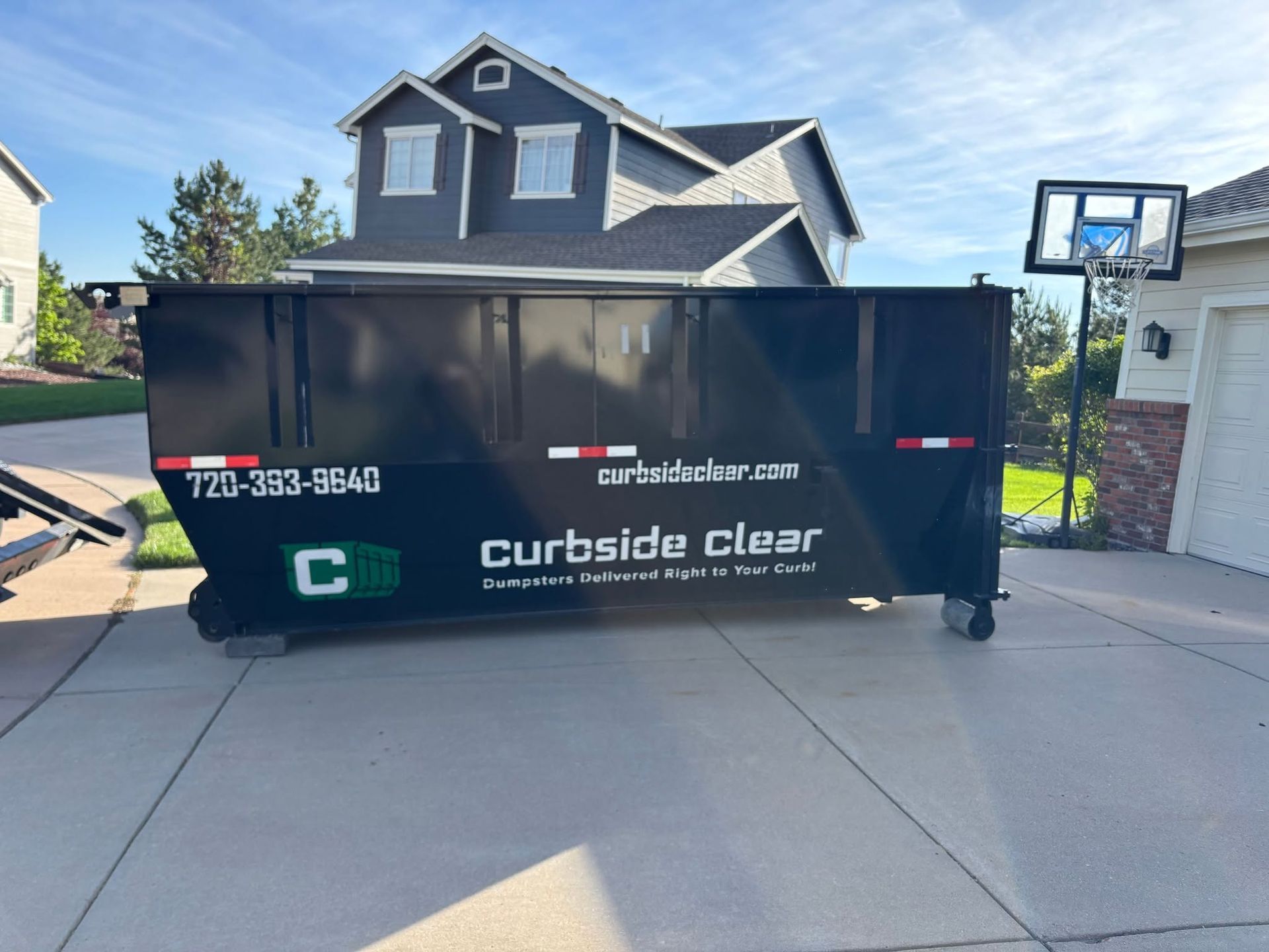 5 yard Curbside Clear roll-off dumpster in Lakewood CO