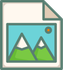 Audio-visual creation, scriptwriting and research icon