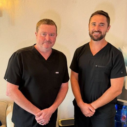 Dr. Patrick Blatchford and Dr. Sean Reid, owners and surgeons at BelleSculpt Oklahoma