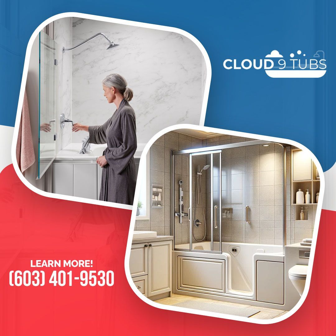 tub-to-walk-in shower conversion