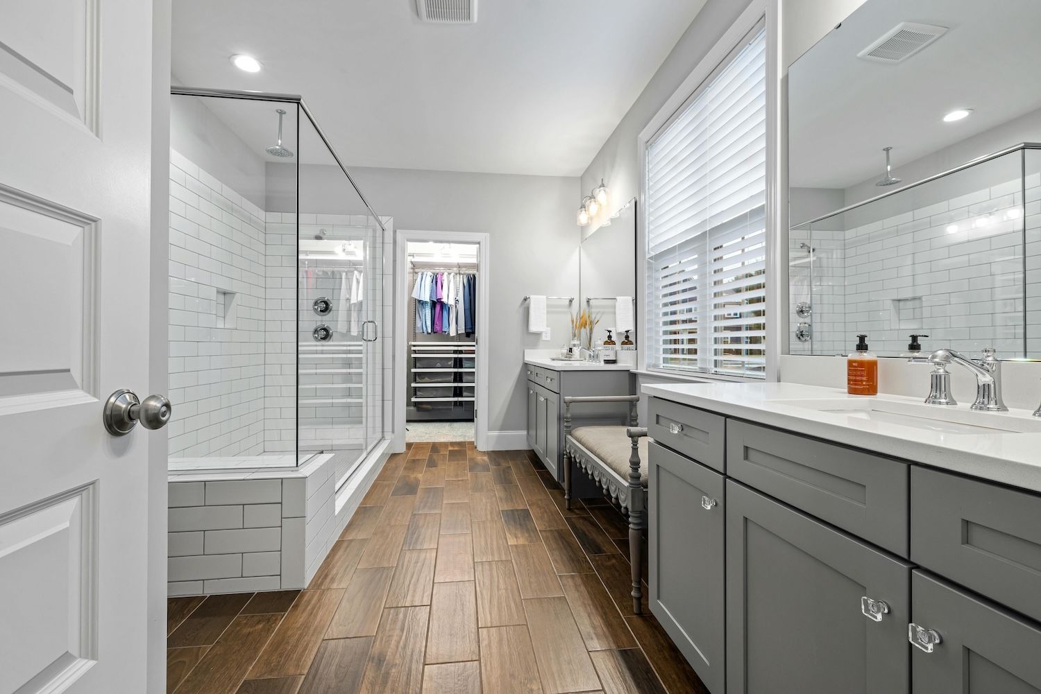 Bathroom flooring