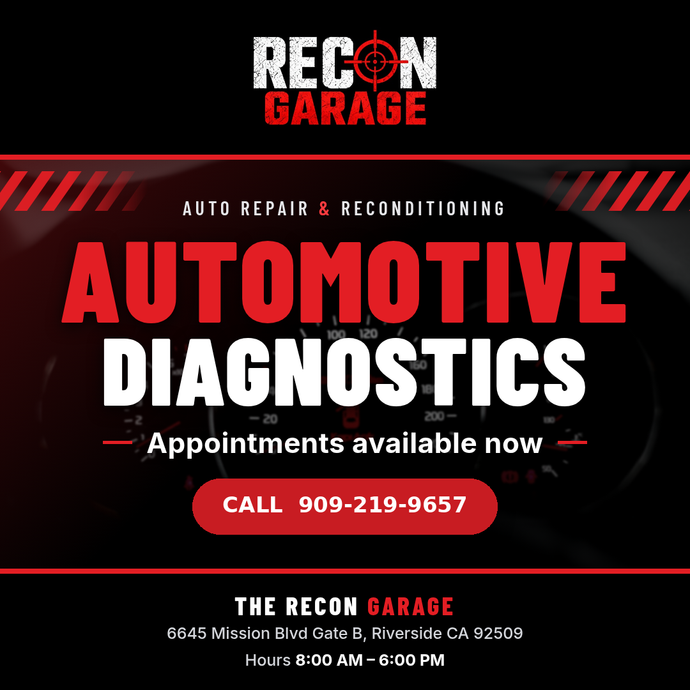 Automotive Diagnostics in Riverside, CA | The Recon Garage