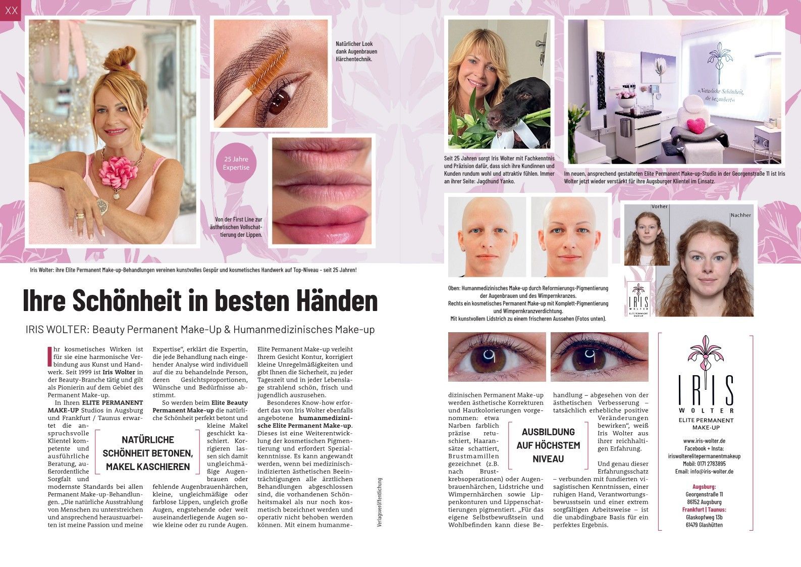 25 Jahre Iris Wolter, Auszug aus dem AugsburgJournal August 2024