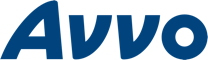 The word avvo is written in blue on a white background.