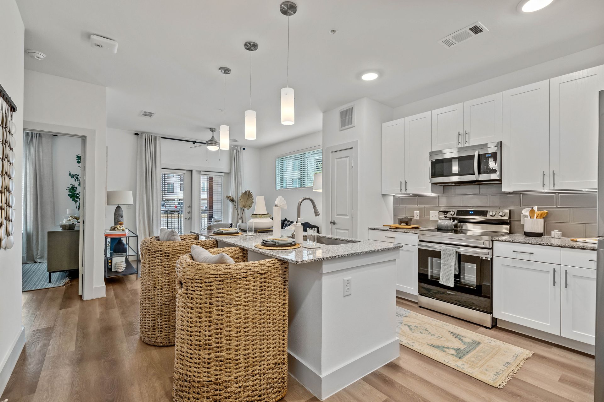 The Riley at Burleson Apartment Homes - unit kitchen