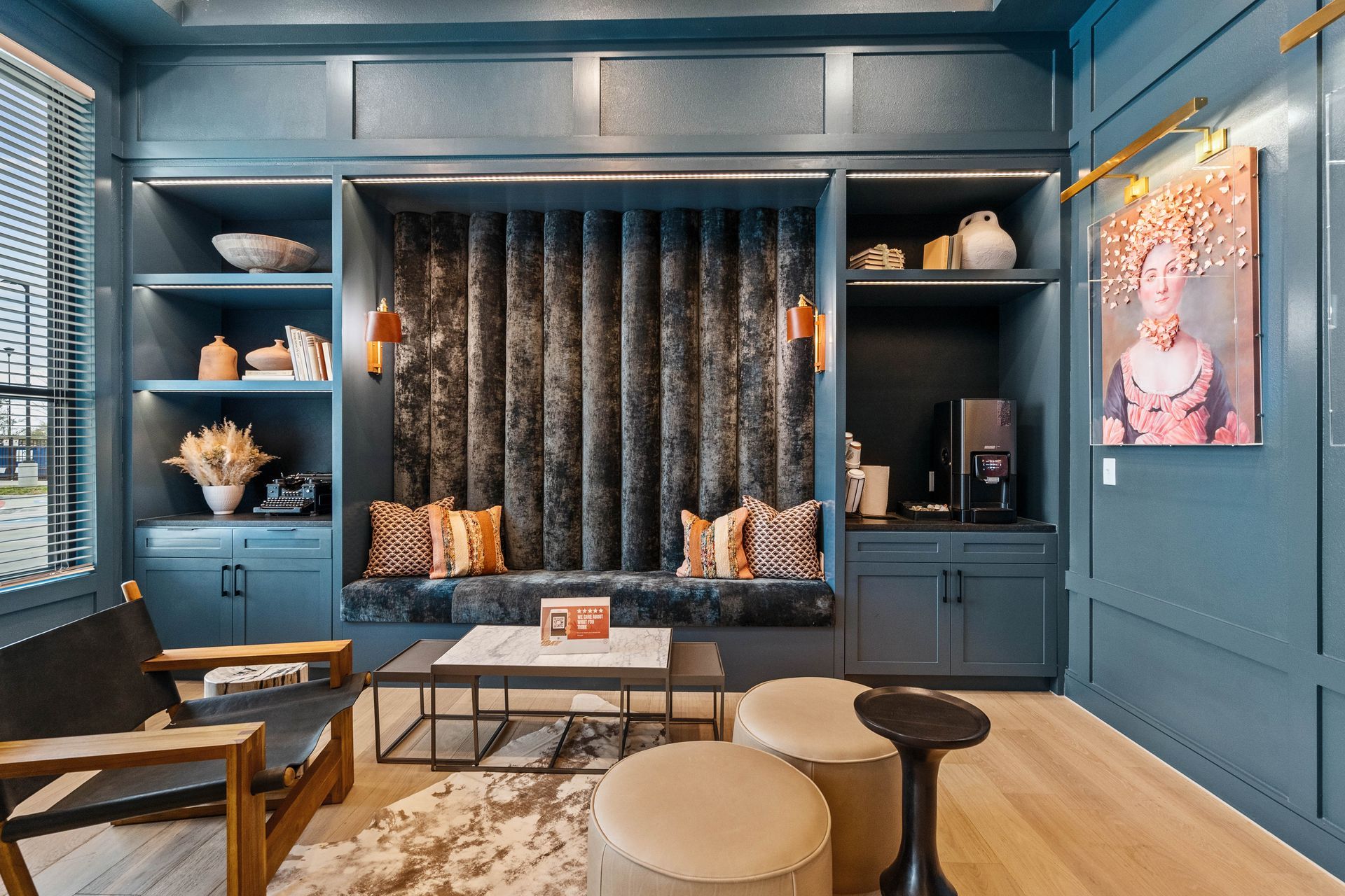 The Riley at Burleson Apartment Homes - uder waiting lounge