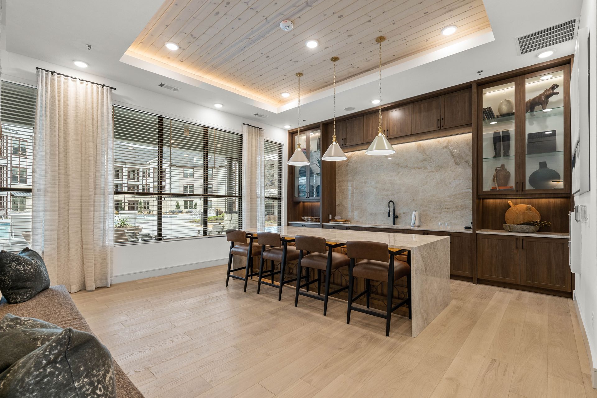 The Riley at Burleson Apartment Homes - wine bar