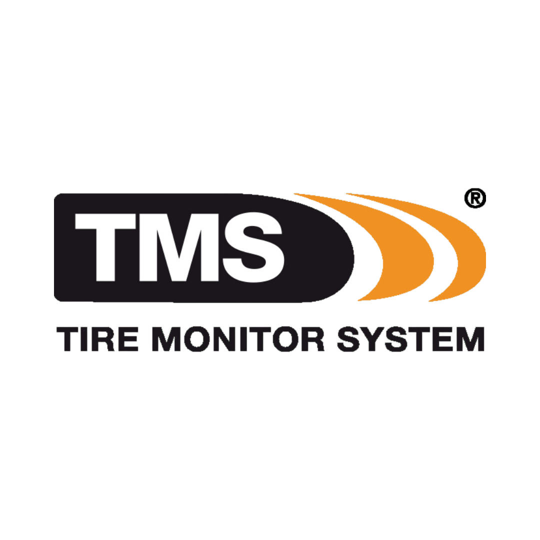 Tms tire monitor system logo on a white background