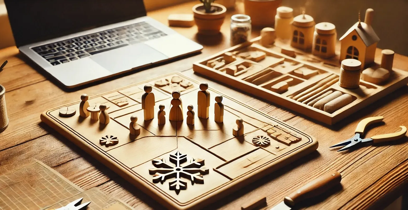 Coaching online mit Aufstellung – Coaching mit Figuren