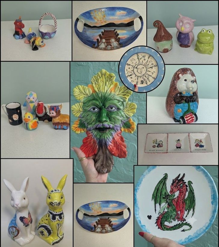 Painting Pottery