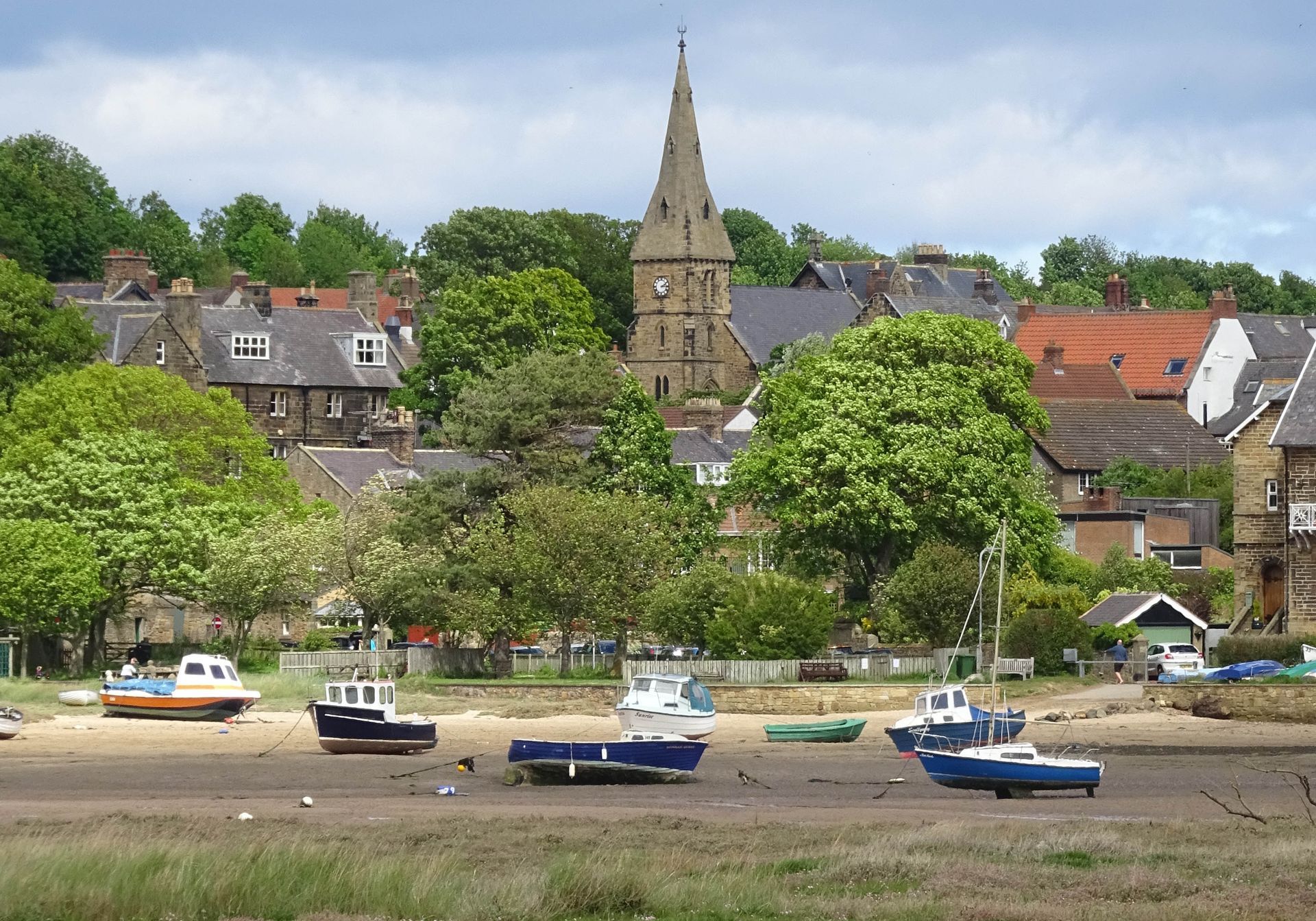 The beautiful coastal village of Alnmouth. The beautiful coastal village of Alnmouth.