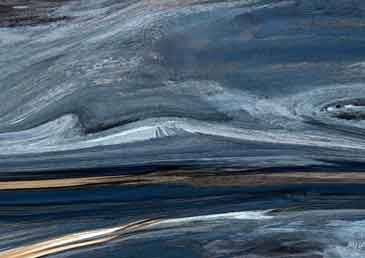 Budle Bay  Northumberland. Abstract study limited edition print by MiE Fielding