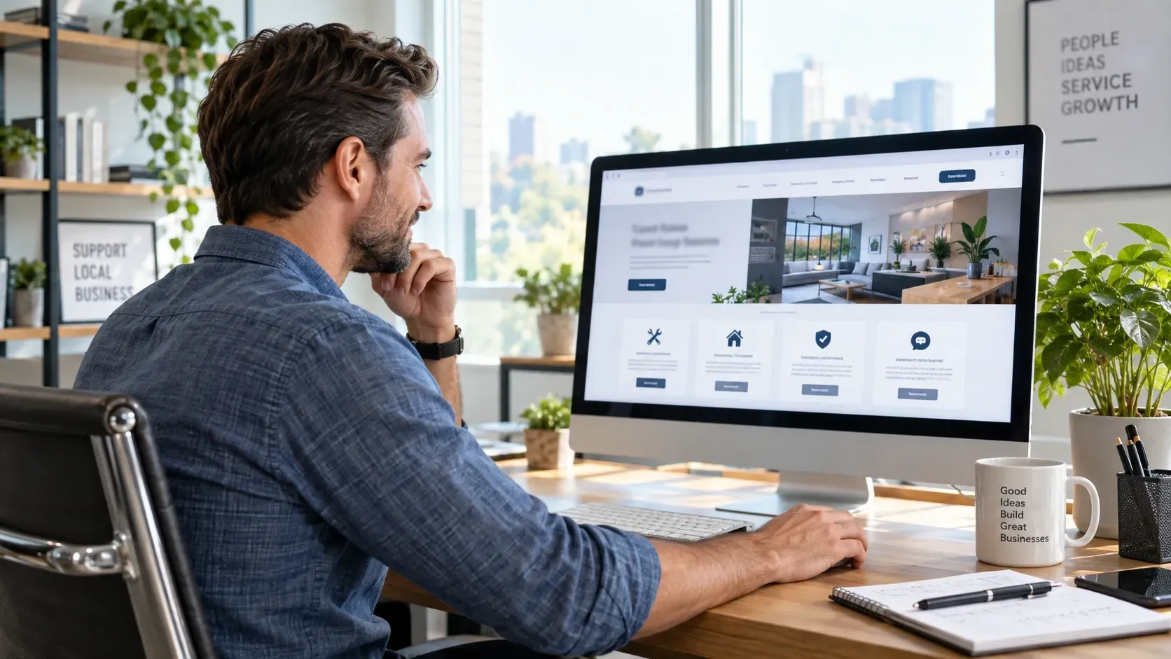 service pages