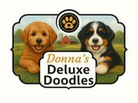 Donna's Deluxe Golden Doodles Logo
