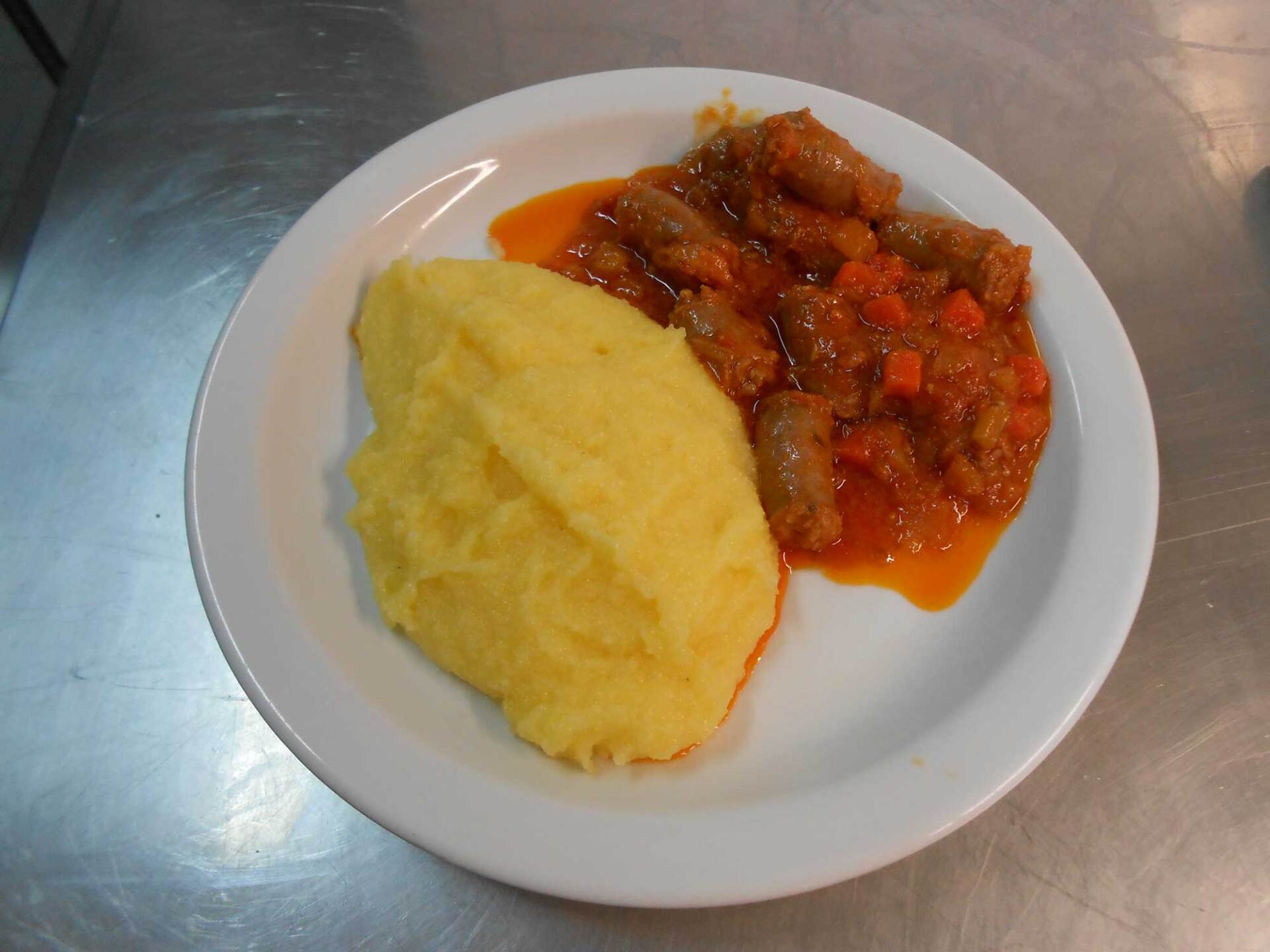 polenta e spezzatino