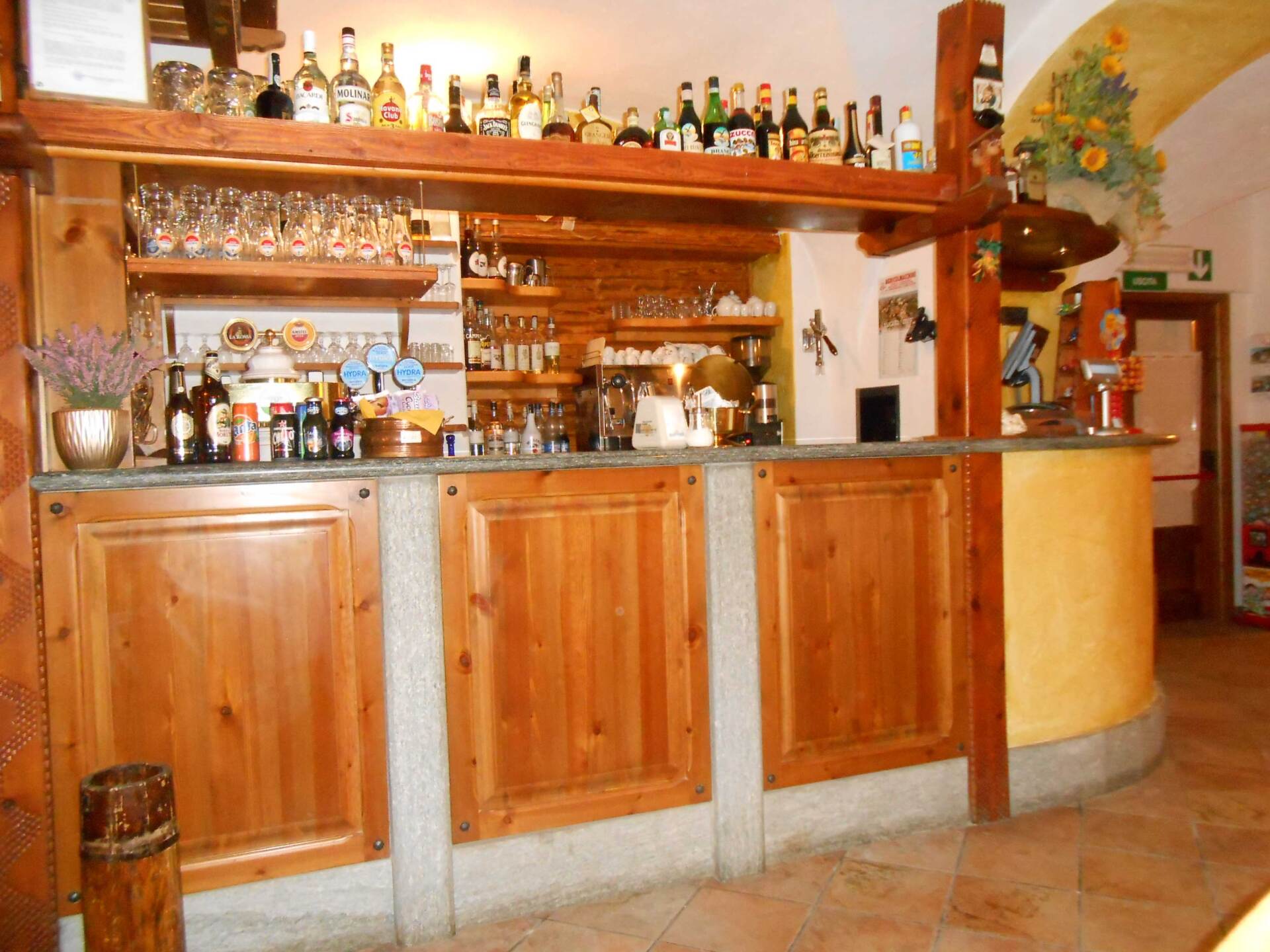 bancone del bar