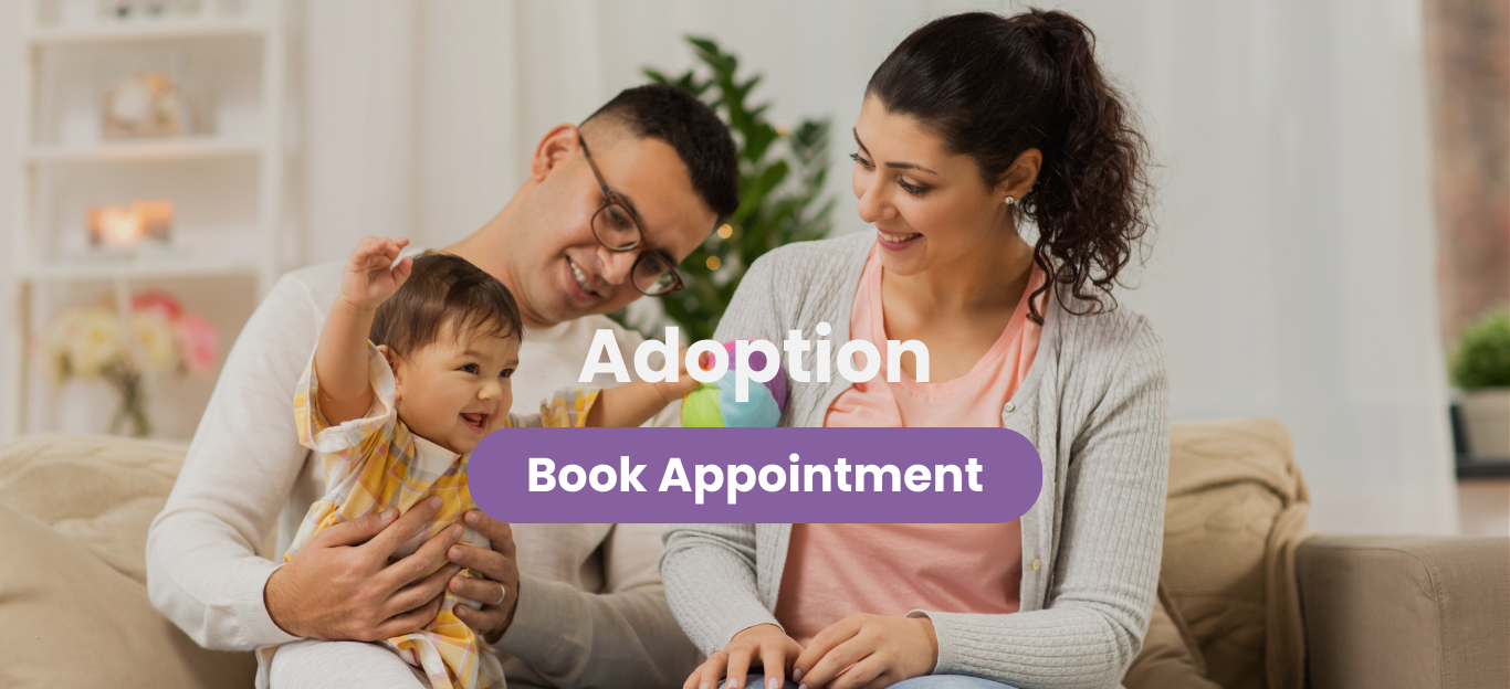 Open Arms Pregnancy Clinic adoption banner